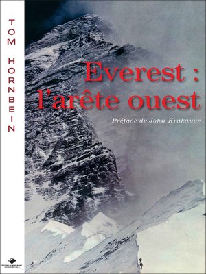 cover image of Everest, l'arête ouest